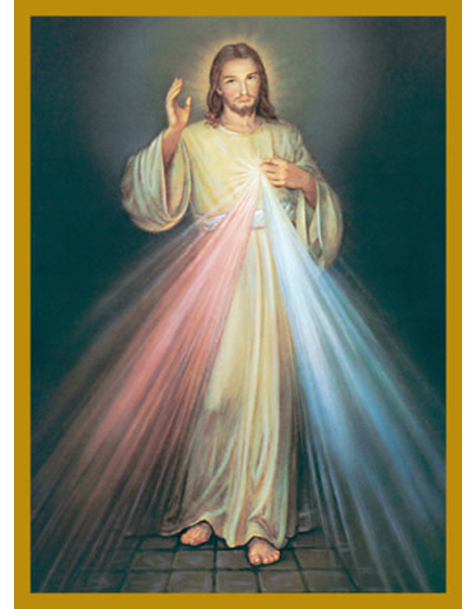 Barton Cotton Mass Cards - Living - Divine Mercy (100)