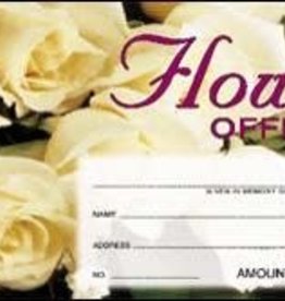 Offering Envelopes-Flower (100)