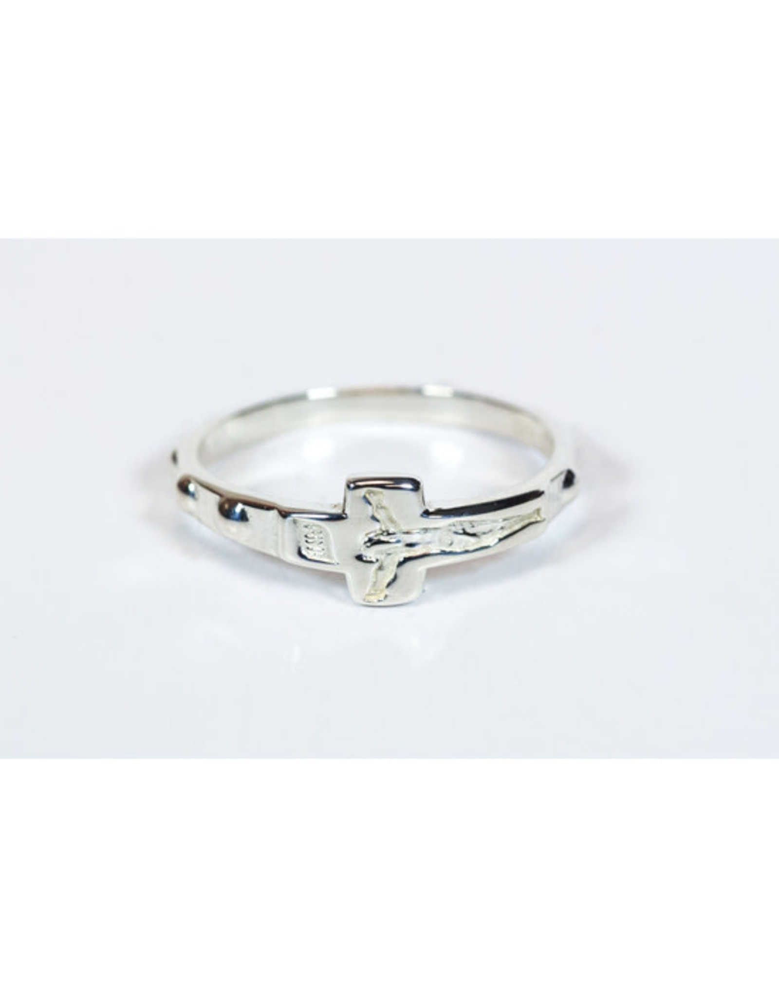 Bliss Rosary Ring, Sterling Silver