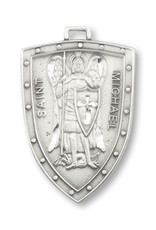 Hirten Pendant - St Michael, Badge (Pewter)