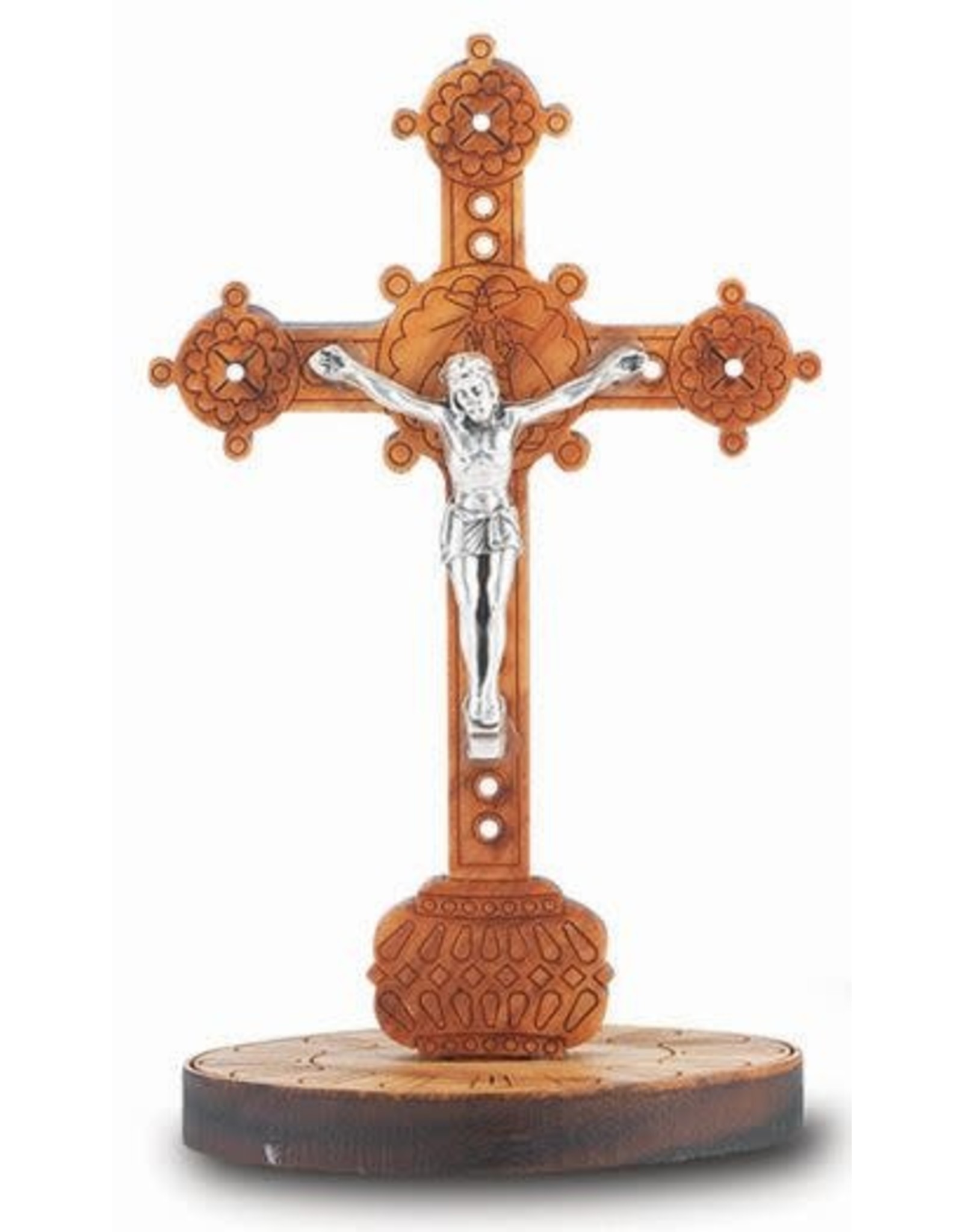 Hirten Auto Crucifix, Olive Wood