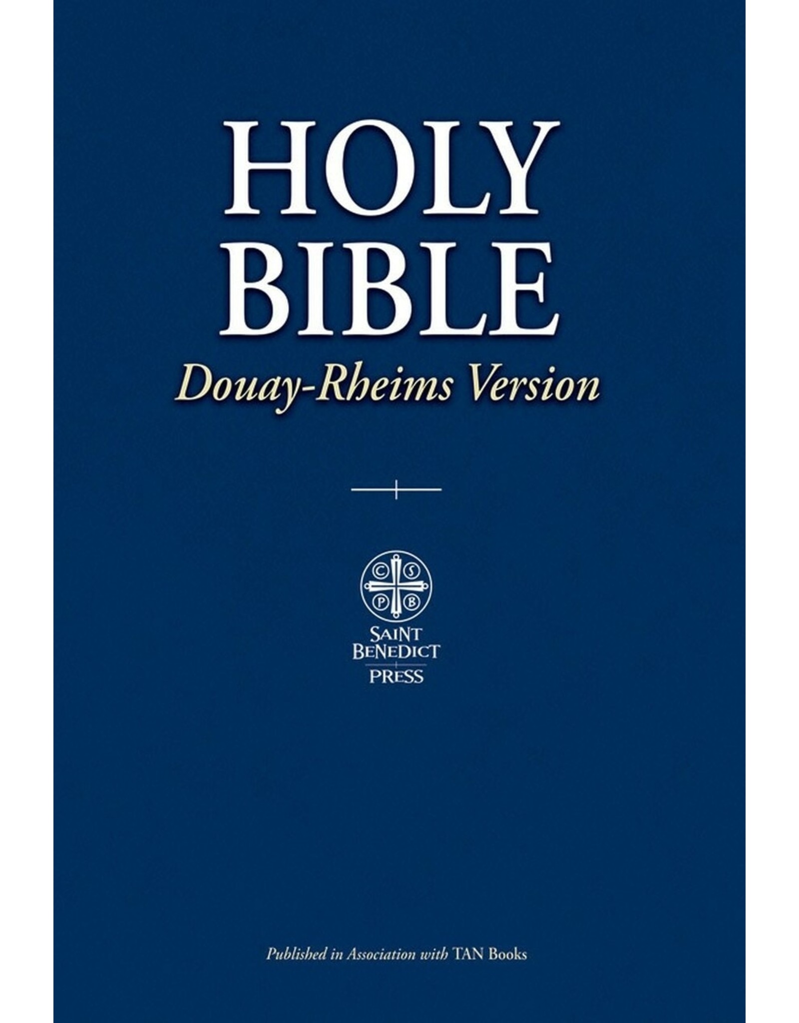 Tan Books (St. Benedict Press) Douay-Rheims Bible (Paperbound)