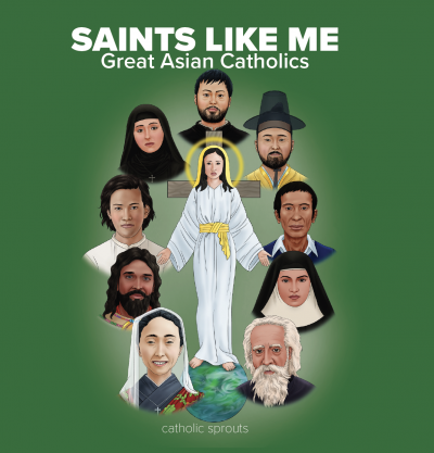 Saints Like Me Board Book Set: Black, American, Latino and Asian Catholic Board Books