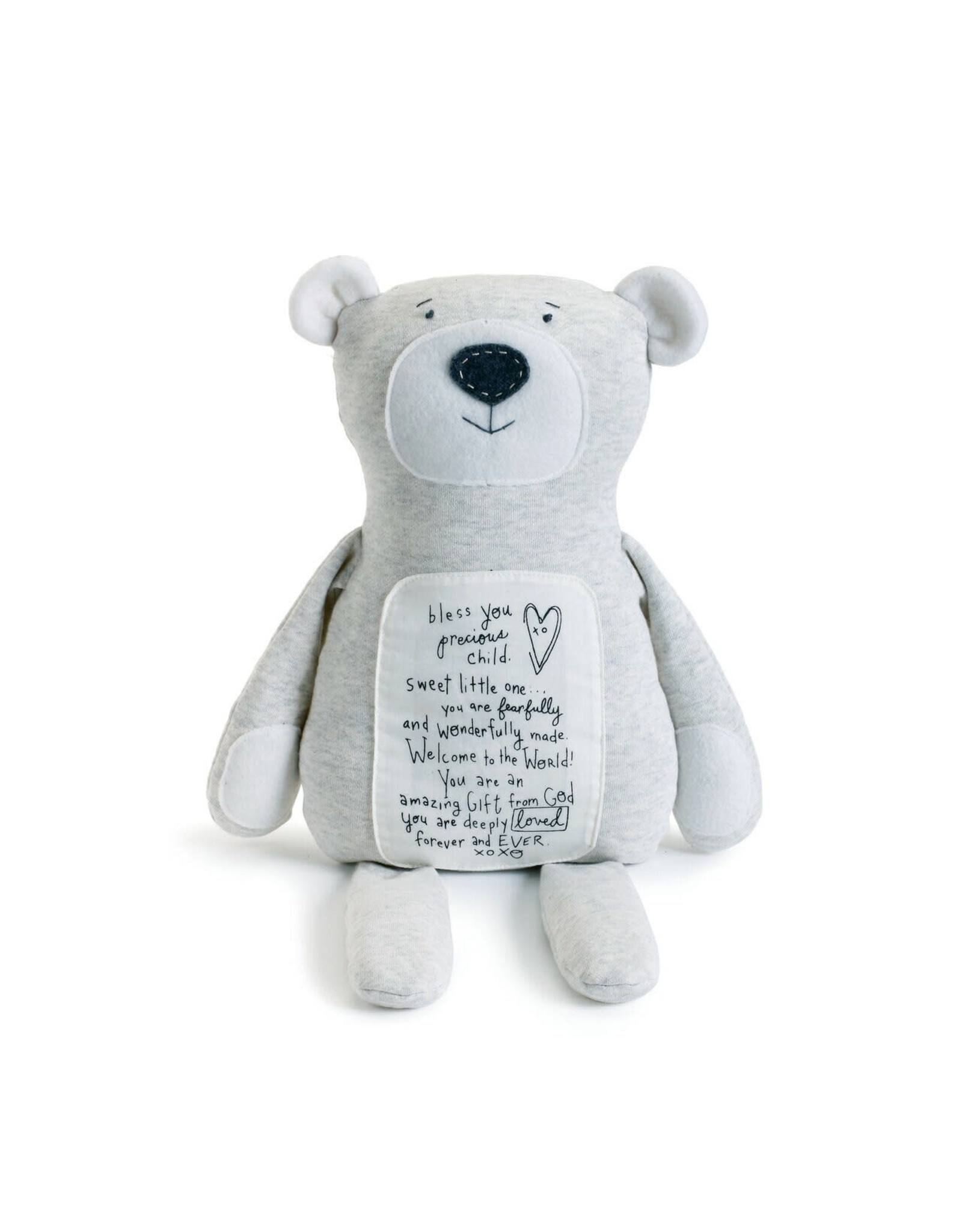 Gray Plush Bear (Poetic Threads)