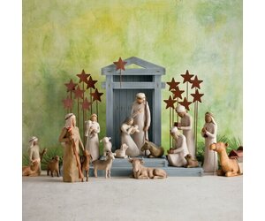 Willow Tree Nativity Backdrop - Crèche - Reilly's Church Supply