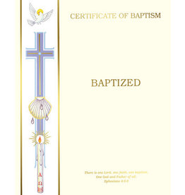 Barton Cotton Certificates - Baptism, Create-Your-Own (50)