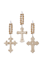 Ganz Small Cross with Beaded Hanger
