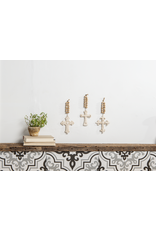 Ganz Small Cross with Beaded Hanger