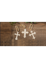 Ganz Small Cross with Beaded Hanger