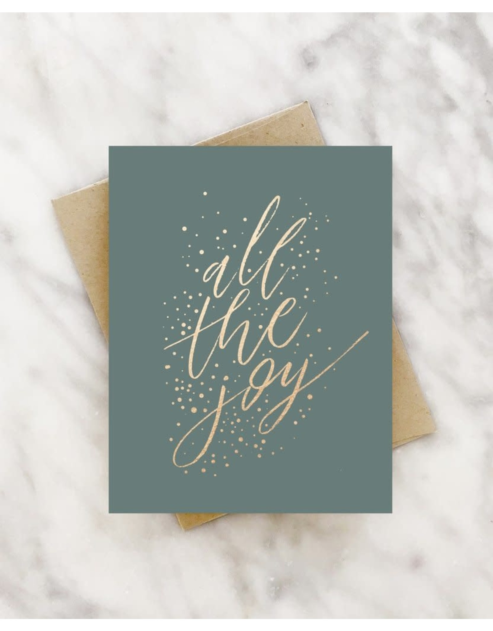 21 co Christmas Card - All the Joy