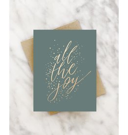 21 co Christmas Card - All the Joy