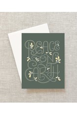 21 co "Peace on Earth" Christmas Greeting Card