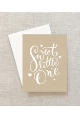 21 co Sweet Little One (Baby/Baptism) Greeting Card