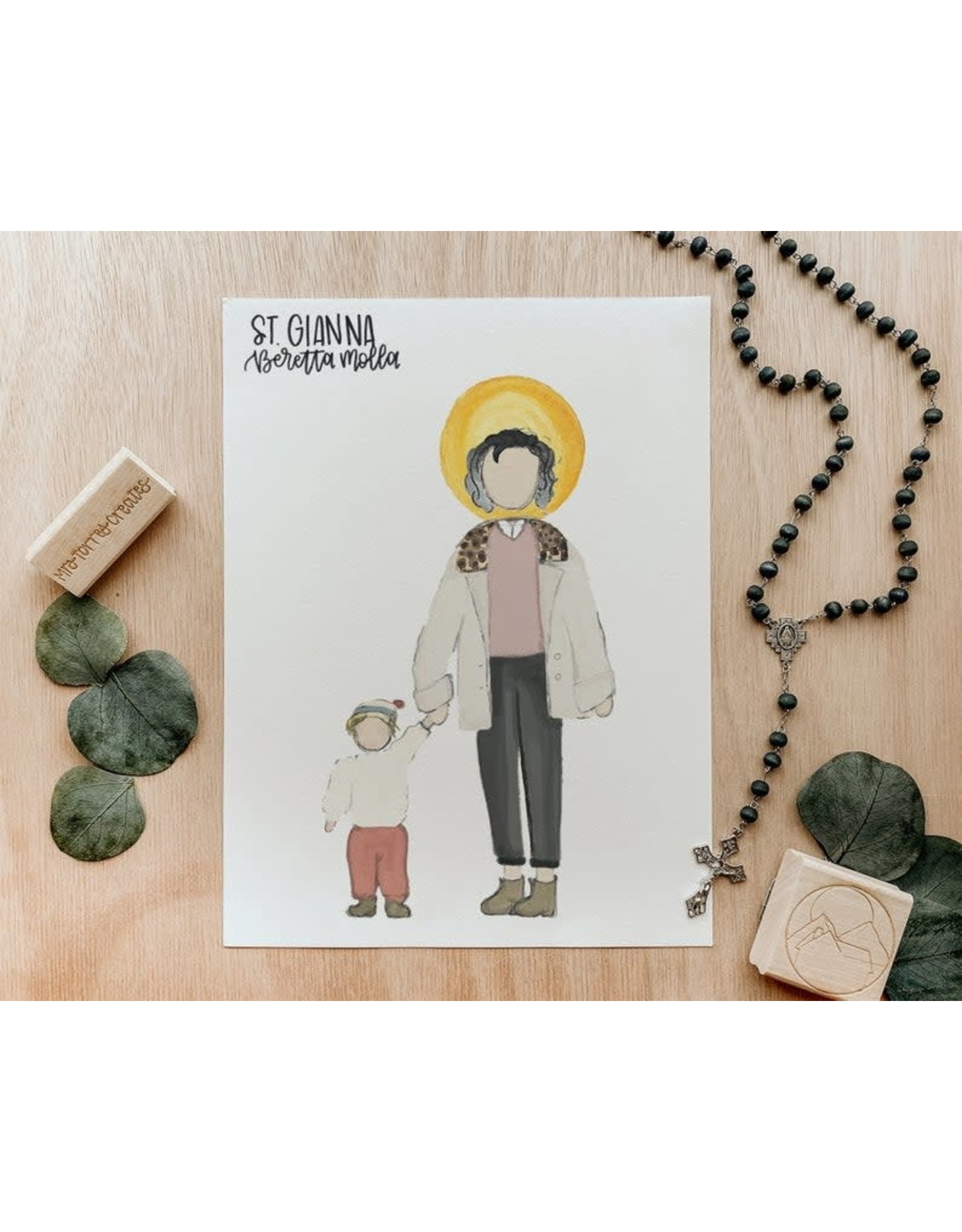 Saint Art Prints (3x5)