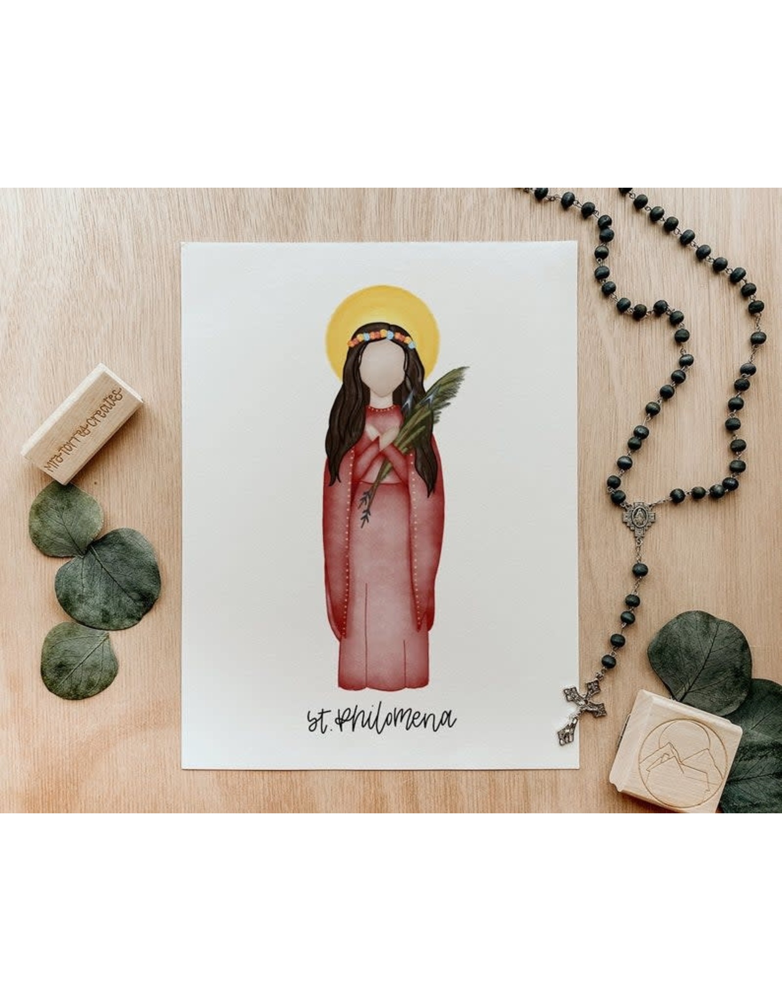 Saint Art Prints (3x5)
