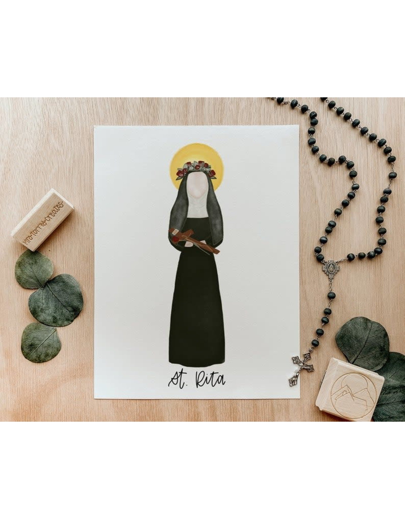 Saint Art Prints (3x5)