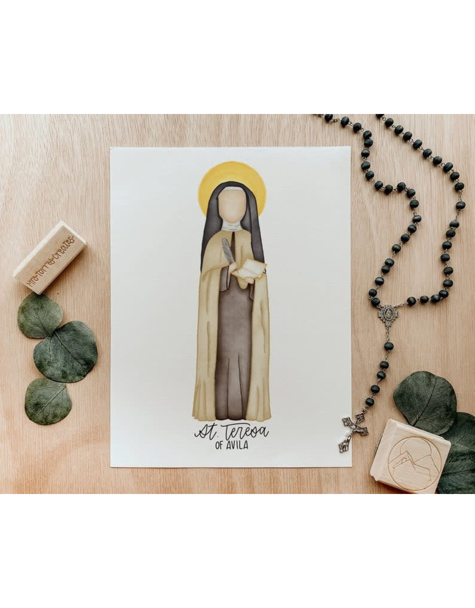 Saint Art Prints (3x5)