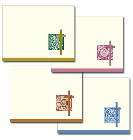 Altar + Home Boxed Cards - Assorted Cross (Pack of 12-3 each of 4 Designs)