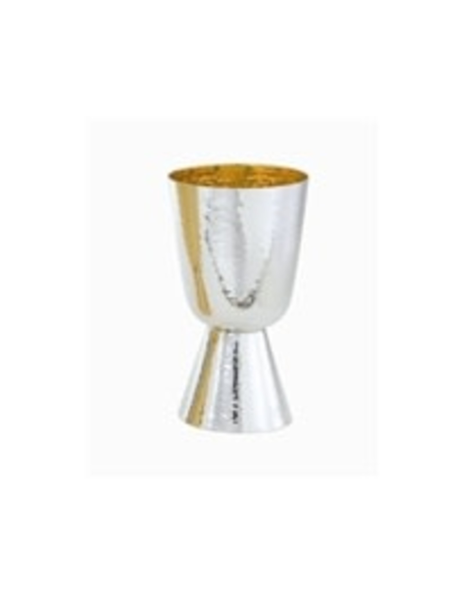Alviti Creations Common Cup, Silver Plated Hammered - 10oz