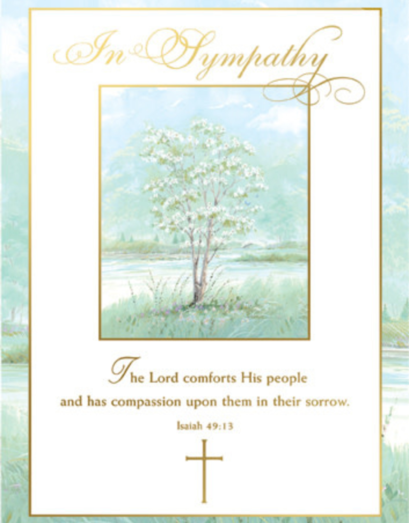 Boxed Cards - Sympathy Isaiah 49:13 (25)