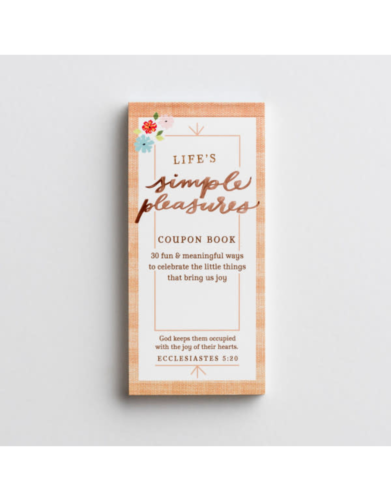 Dayspring Life's Simple Pleasures Coupon Book