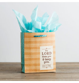 Dayspring Small Gift Bag - The Lord Bless You & Keep You