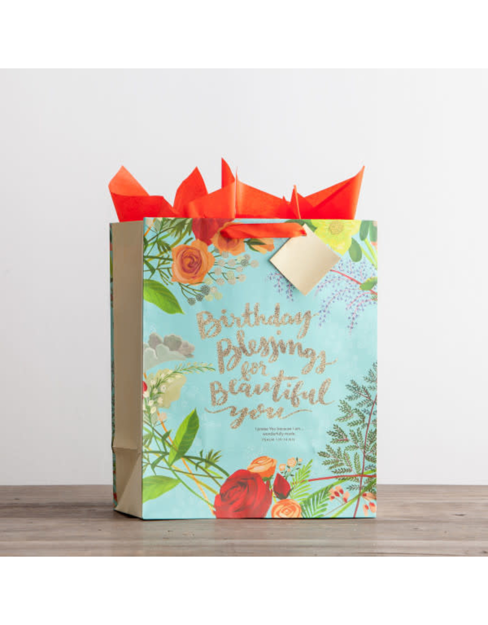 Dayspring Gift Bag - Birthday Blessings (Large)