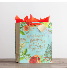 Dayspring Gift Bag - Birthday Blessings (Large)