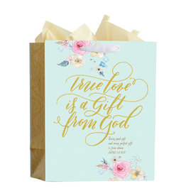 Dayspring Gift Bag - True Love is a Gift (Large)
