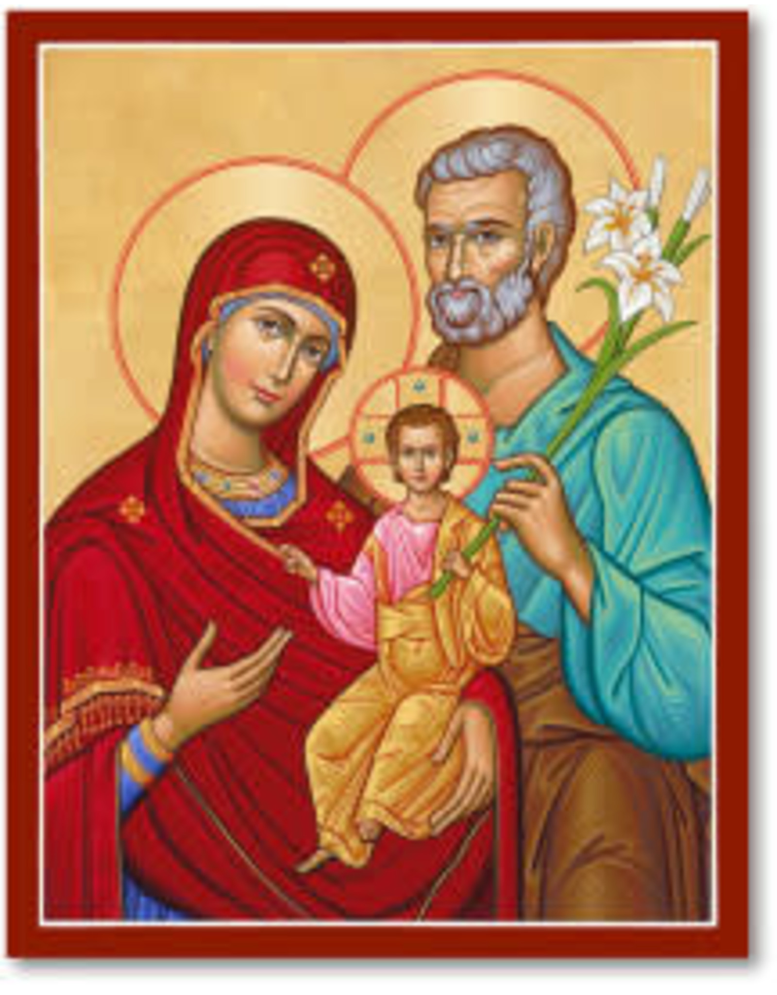Monastery Icons Icon - Holy Family 8x10