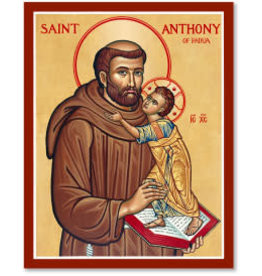 Monastery Icons Icon - St. Anthony of Padua 36"x48" Mounted