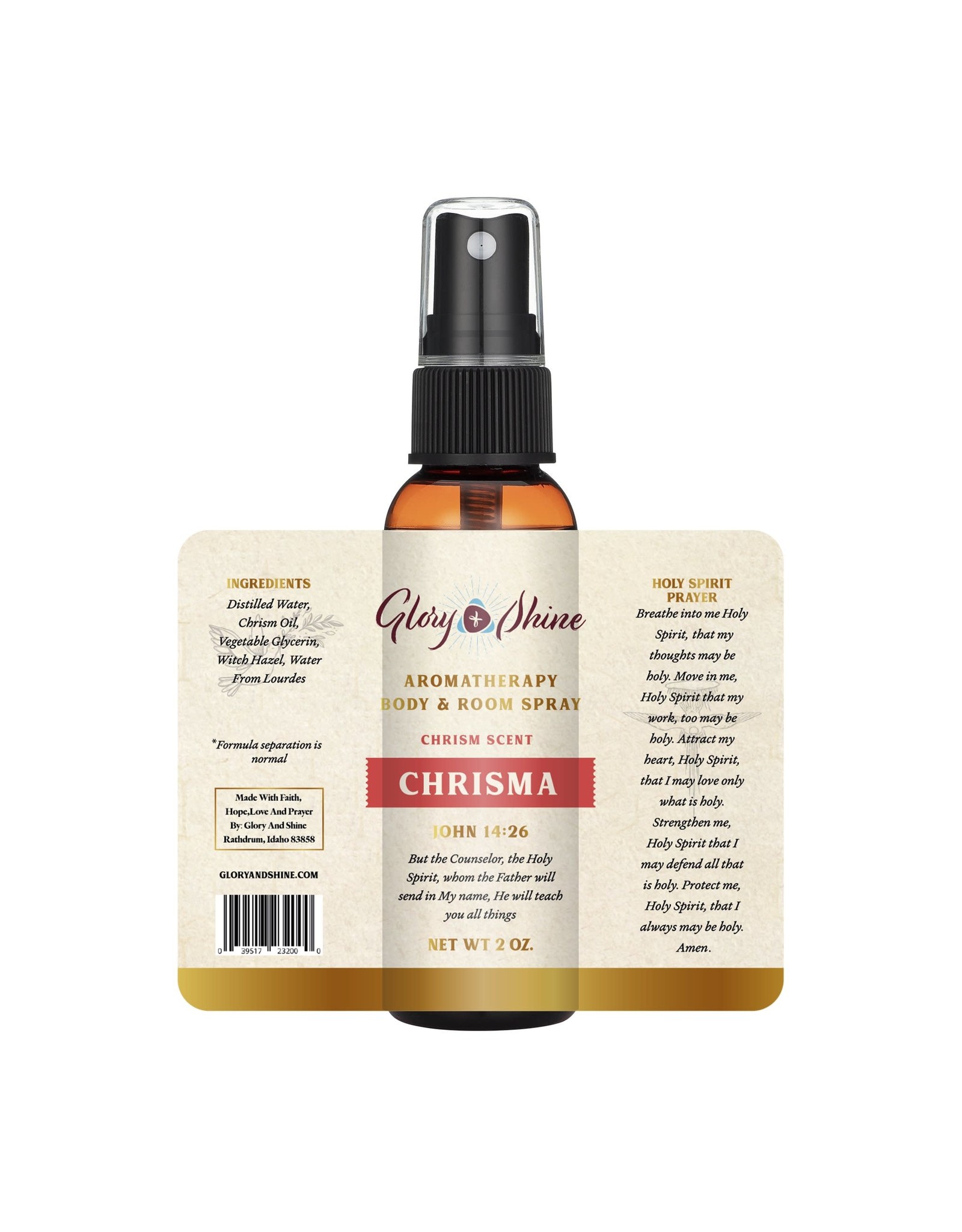 Glory & Shine Glory & Shine Body Mist - Chrisma (Chrism)