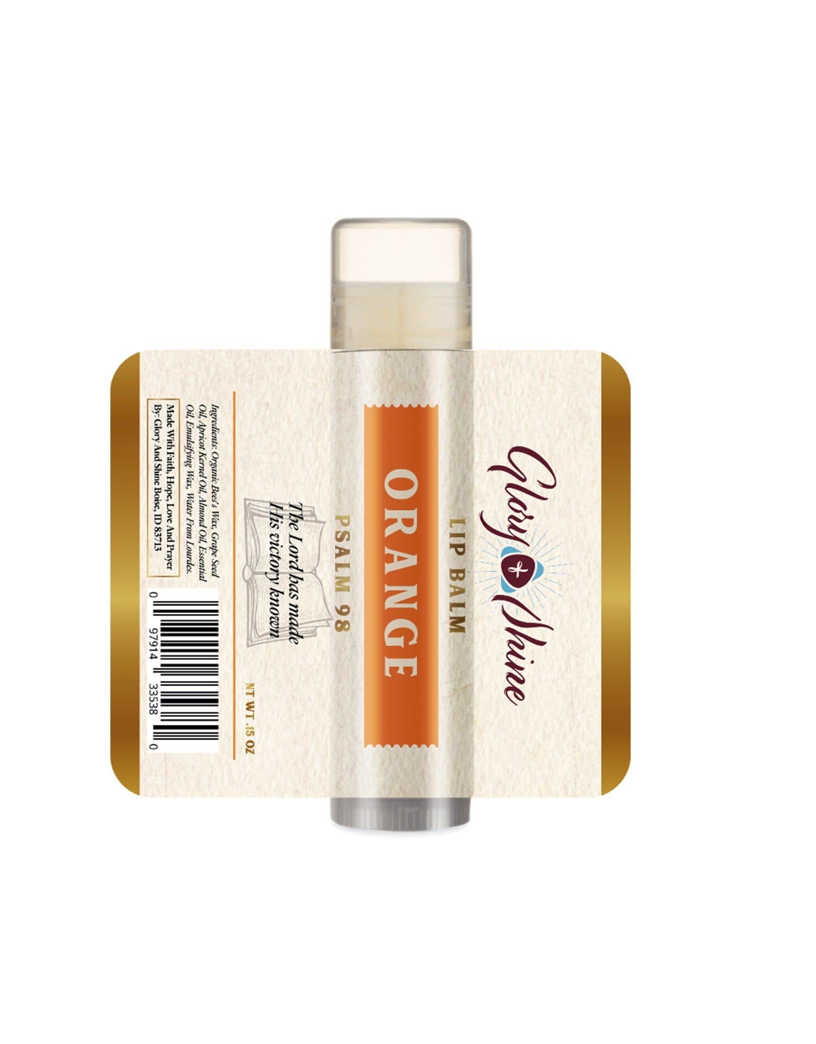 Glory & Shine Glory & Shine Lip Balm - Orange