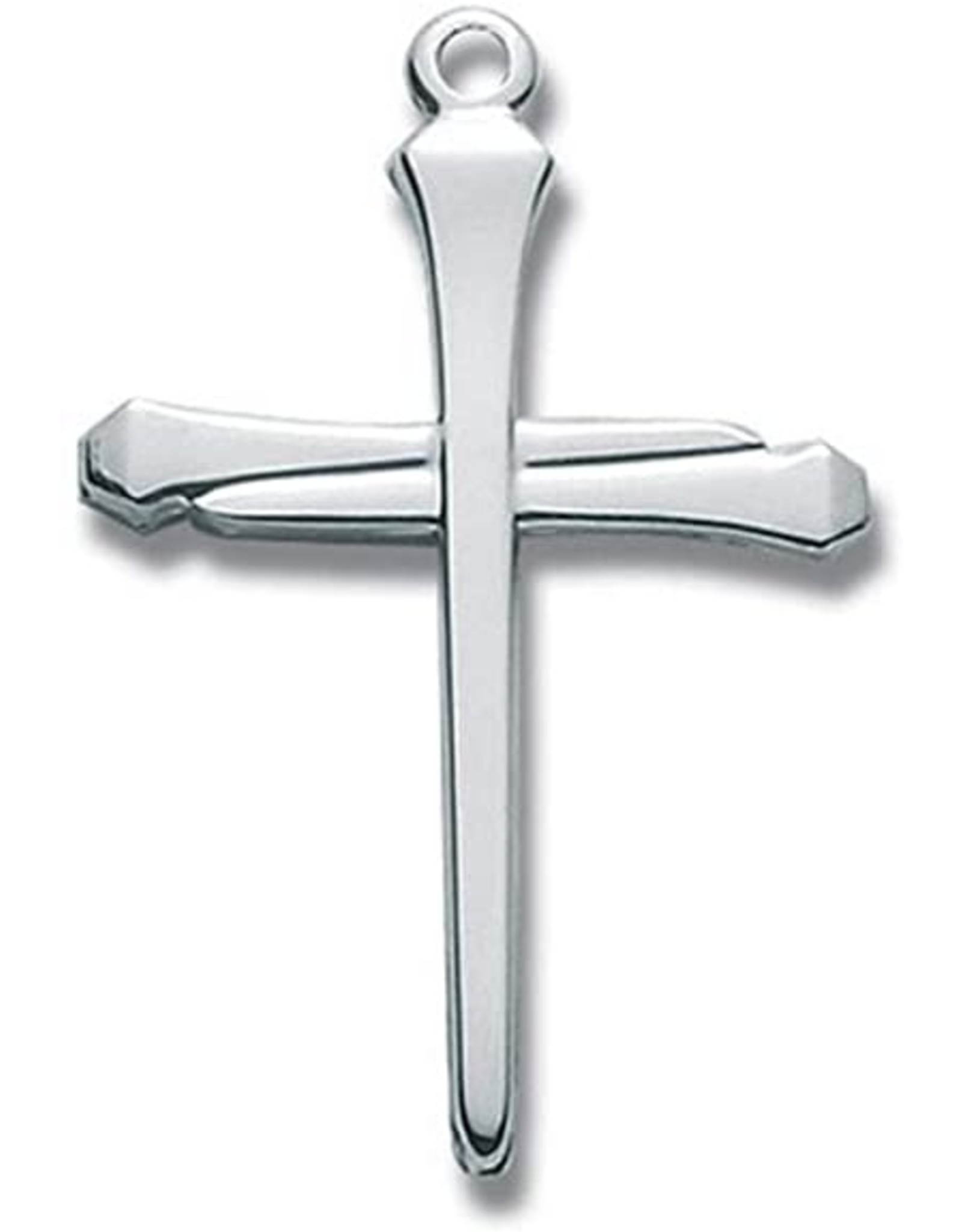 Sterling Silver Nail Cross Necklace Reilly's Church Supply & Gift