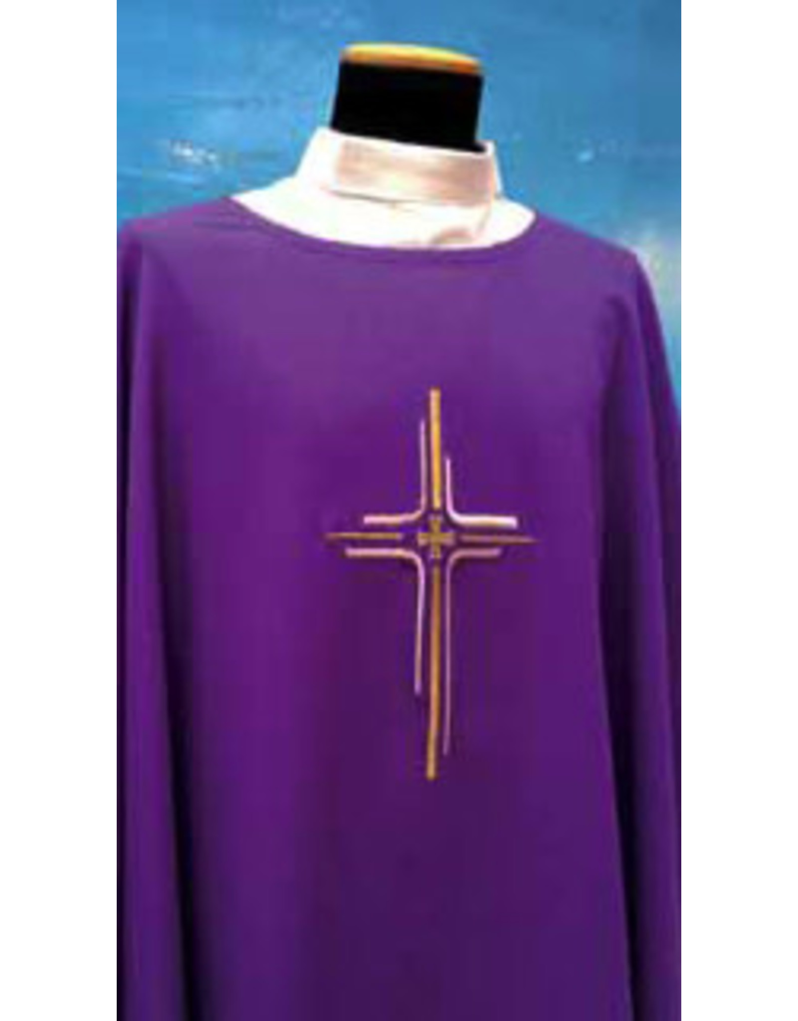Dalmatic 334 - Available in Green, Purple, Red, & White