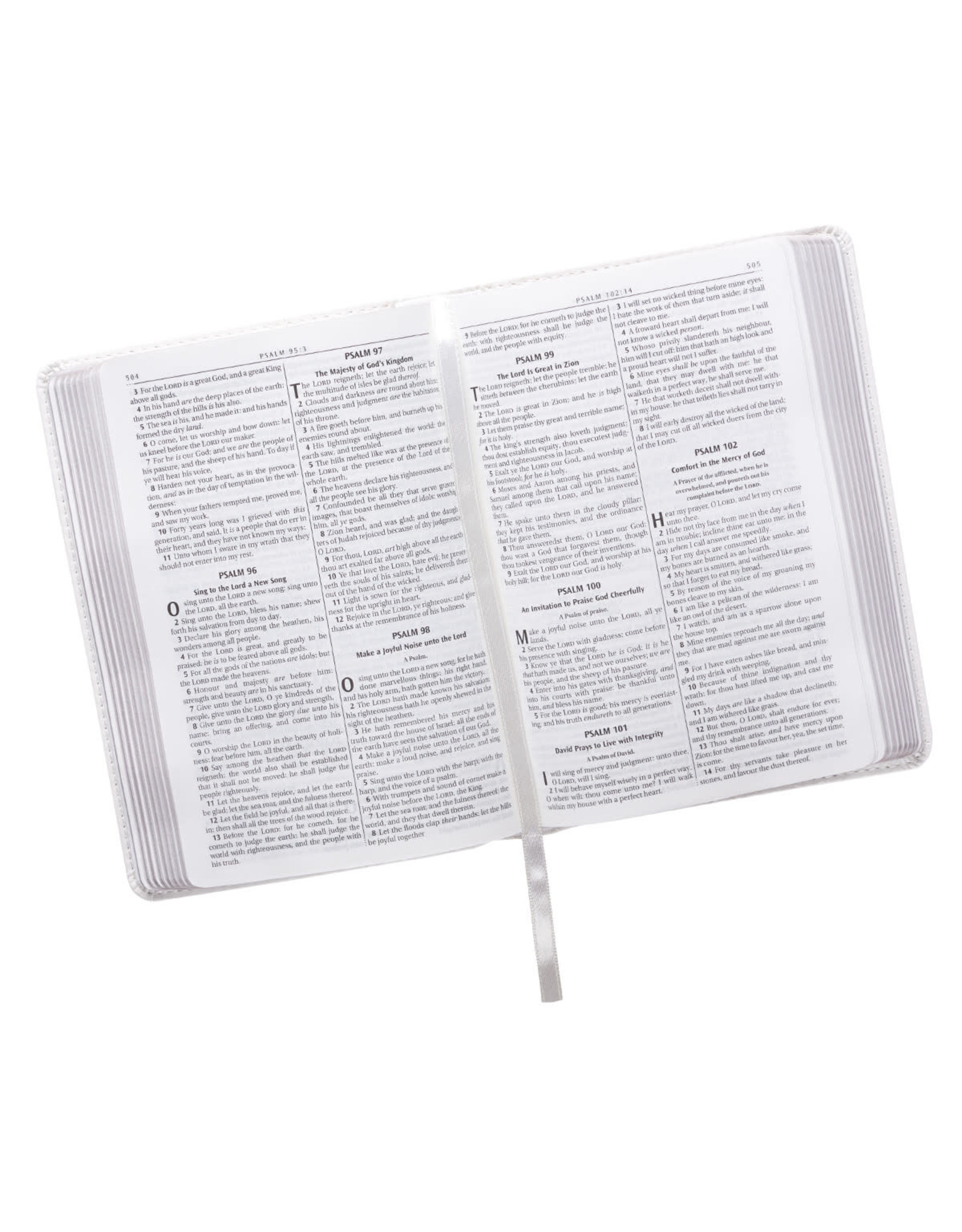 Christian Art Gifts KJV Wedding Bible (Compact)