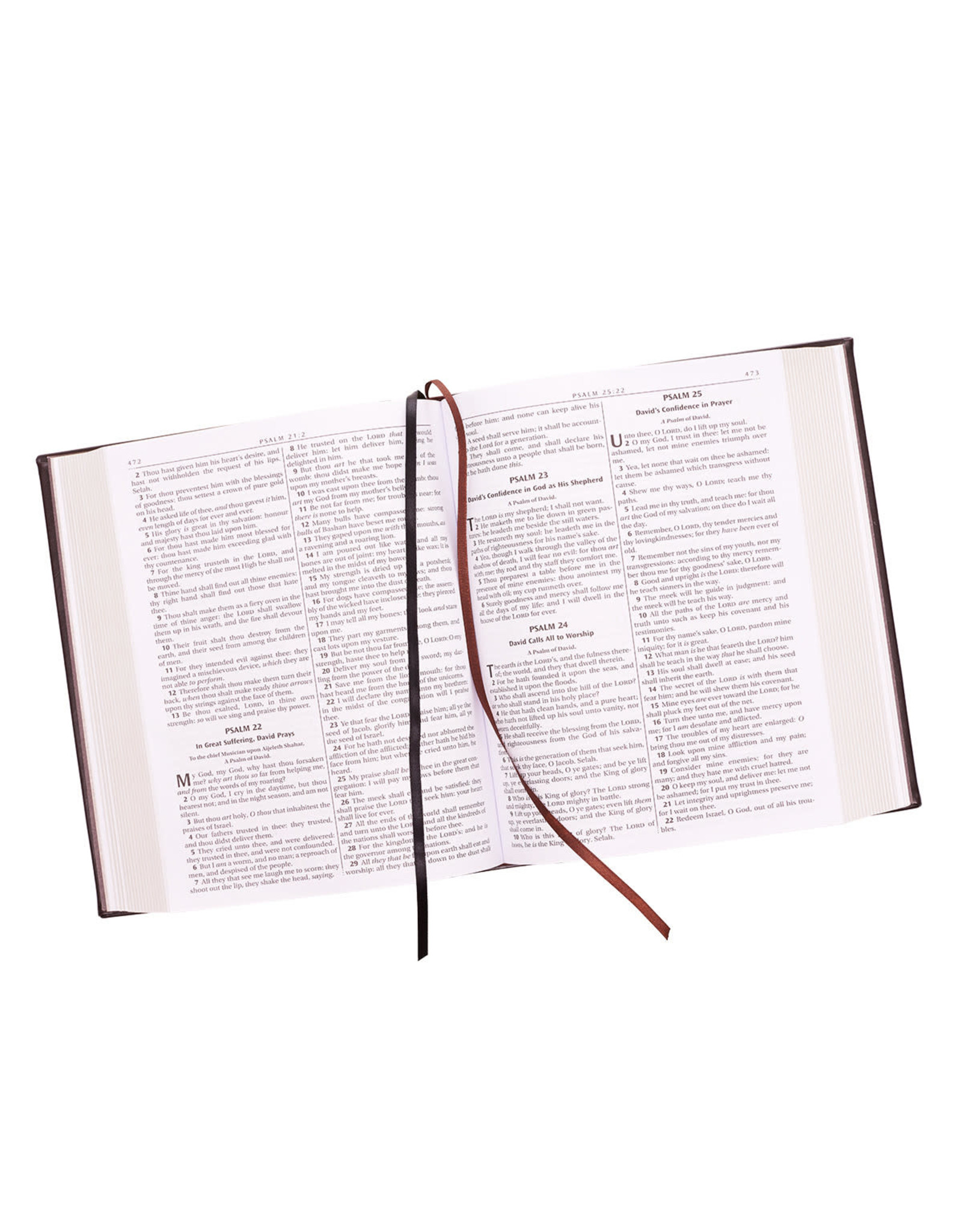 Christian Art Gifts KJV Family Bible, Dark Brown