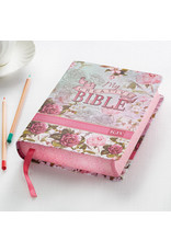 Christian Art Publishers KJV My Creative Bible, Silky Floral