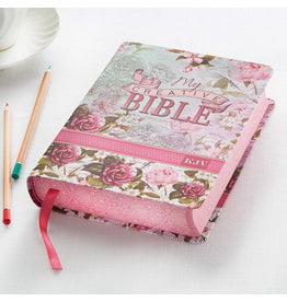 Christian Art Publishers KJV My Creative Bible, Silky Floral