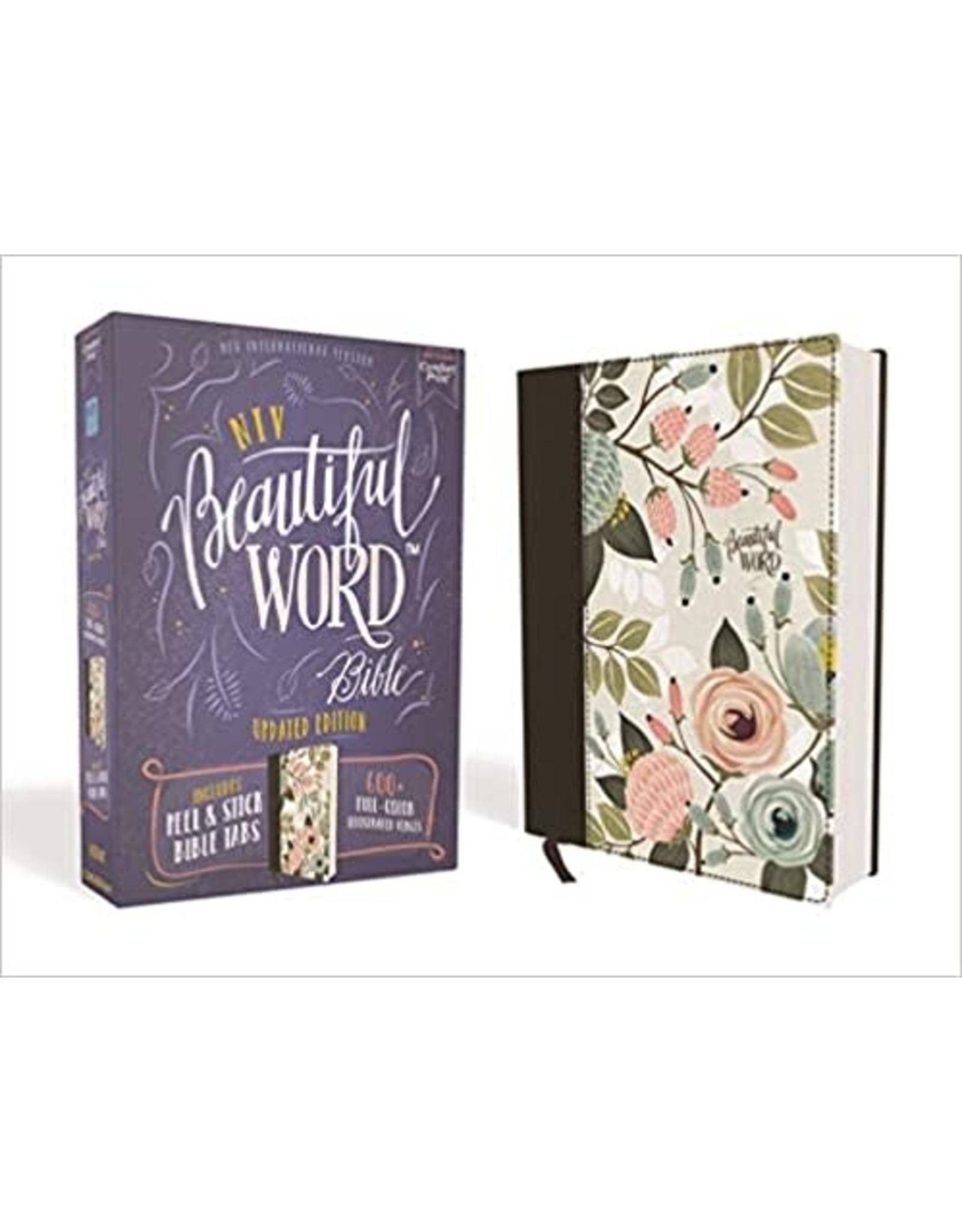 Zondervan NIV Beautiful Word Multi-Color Floral Comfort Print Bible