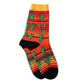 Bless My Sole Socks - Cactus (Stick with Jesus)