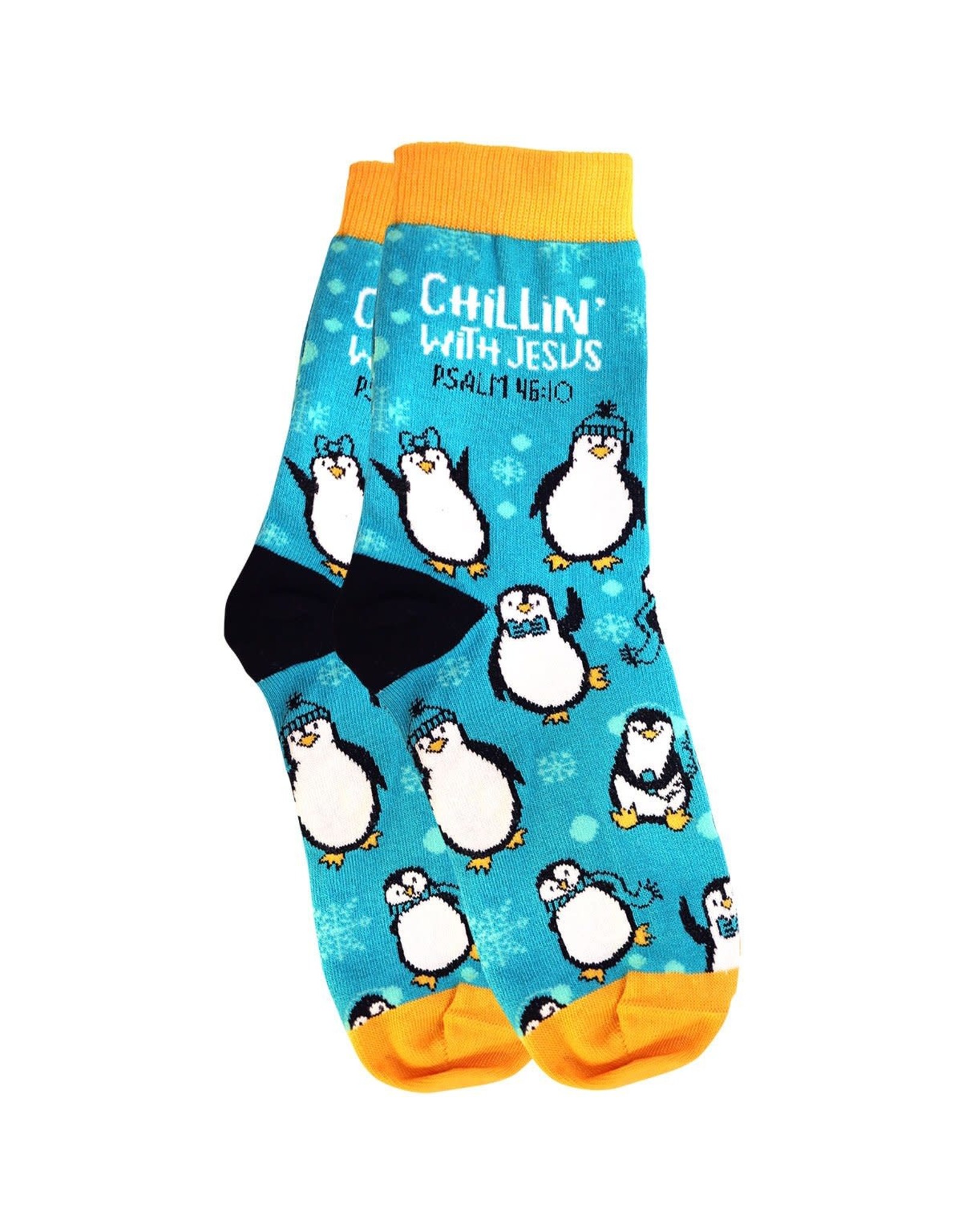Bless my Sole Bless My Sole Socks -  Penguin