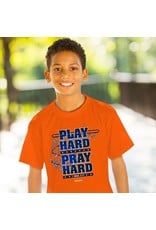 Kids Shirt - Play Hard Pray Hard, Basketball