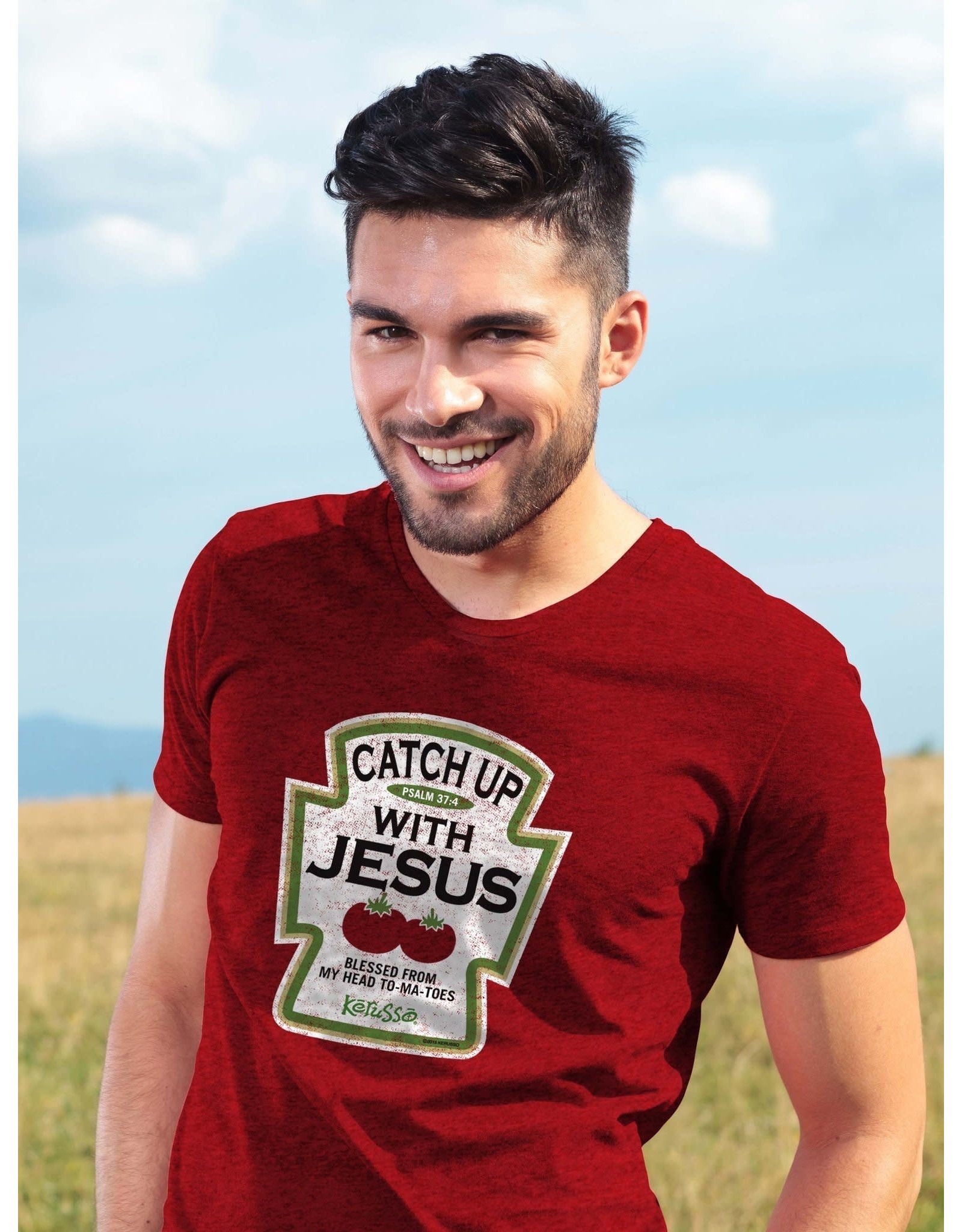 catch up with jesus shirt