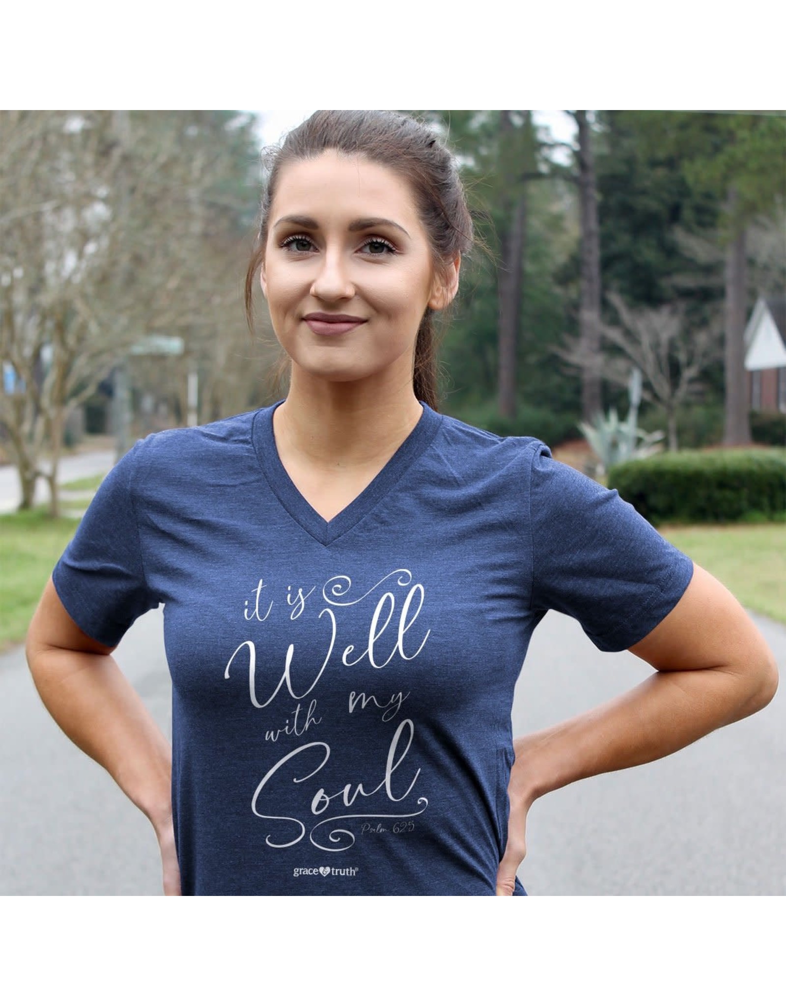 Grace & Truth Adult Shirt - It Is Well with my Soul