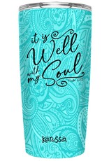 20oz Stainless Steel Tumbler - It Is Well with my Soul