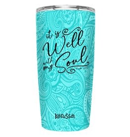 Kerusso Tumbler - It Is Well with my Soul, 20oz Stainless Steel