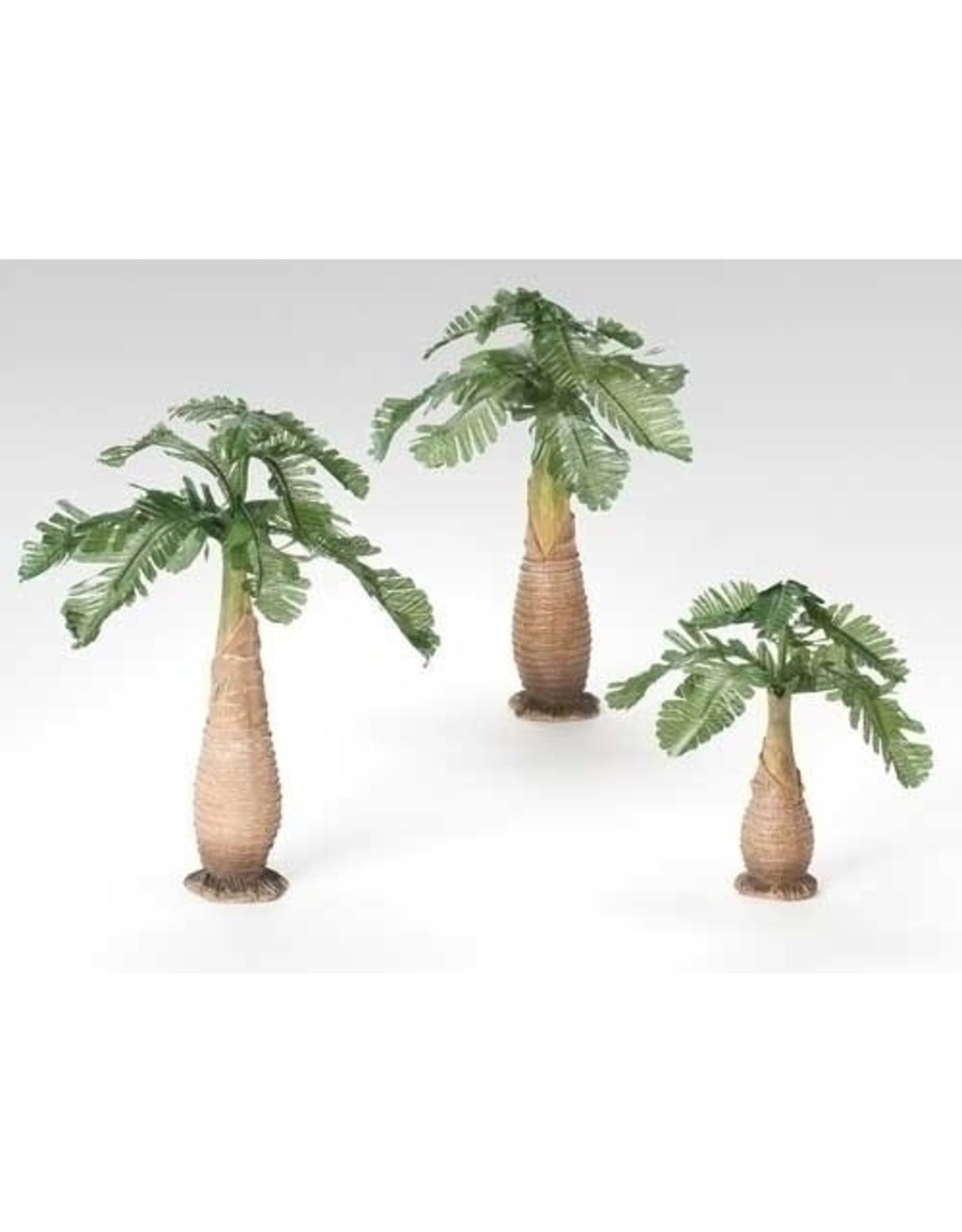 Fontanini Fontanini - Palm Trees, 3pc (8" Height for 5" Scale)