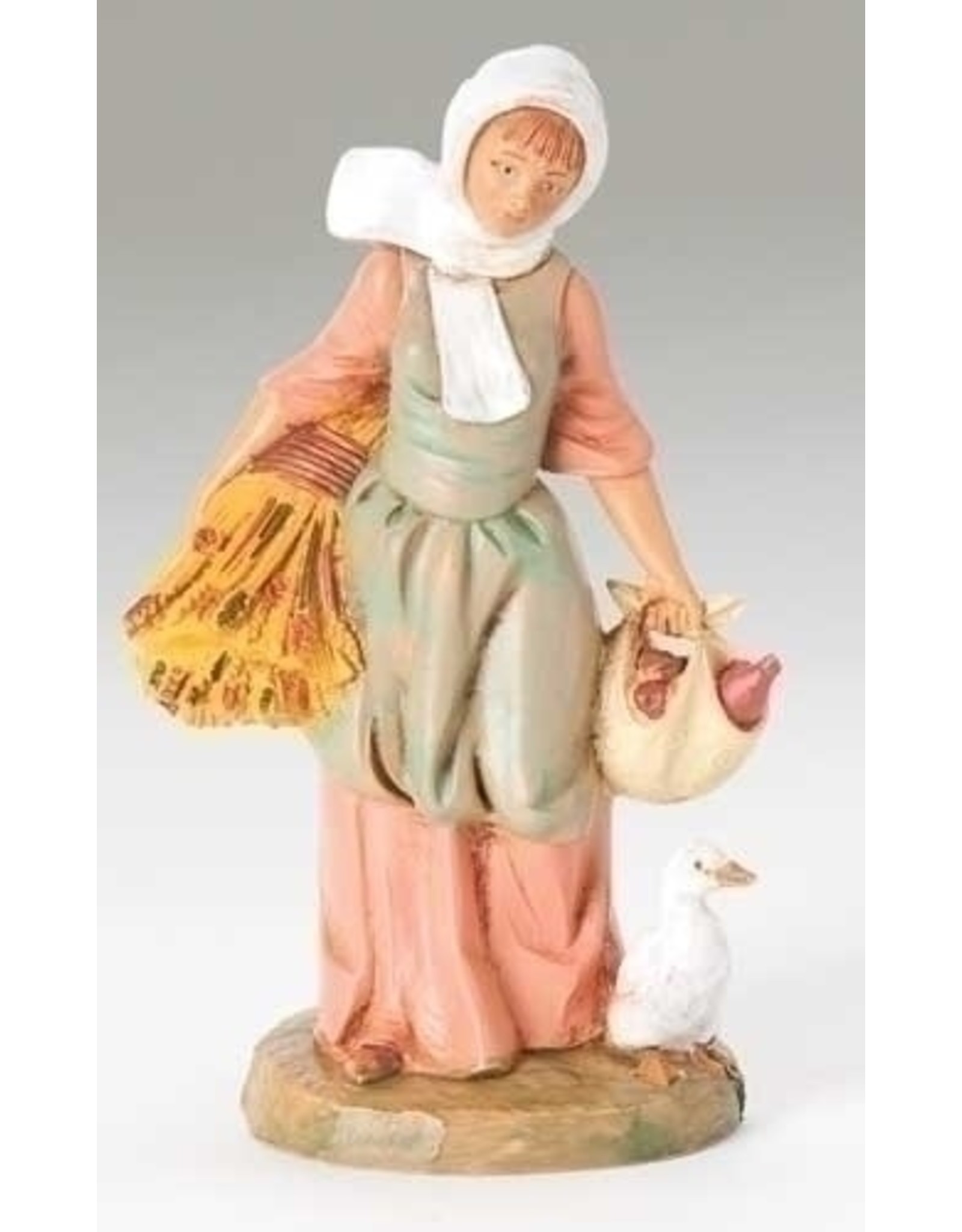 Fontanini Fontanini - Hannah, Farmer (5" Scale)