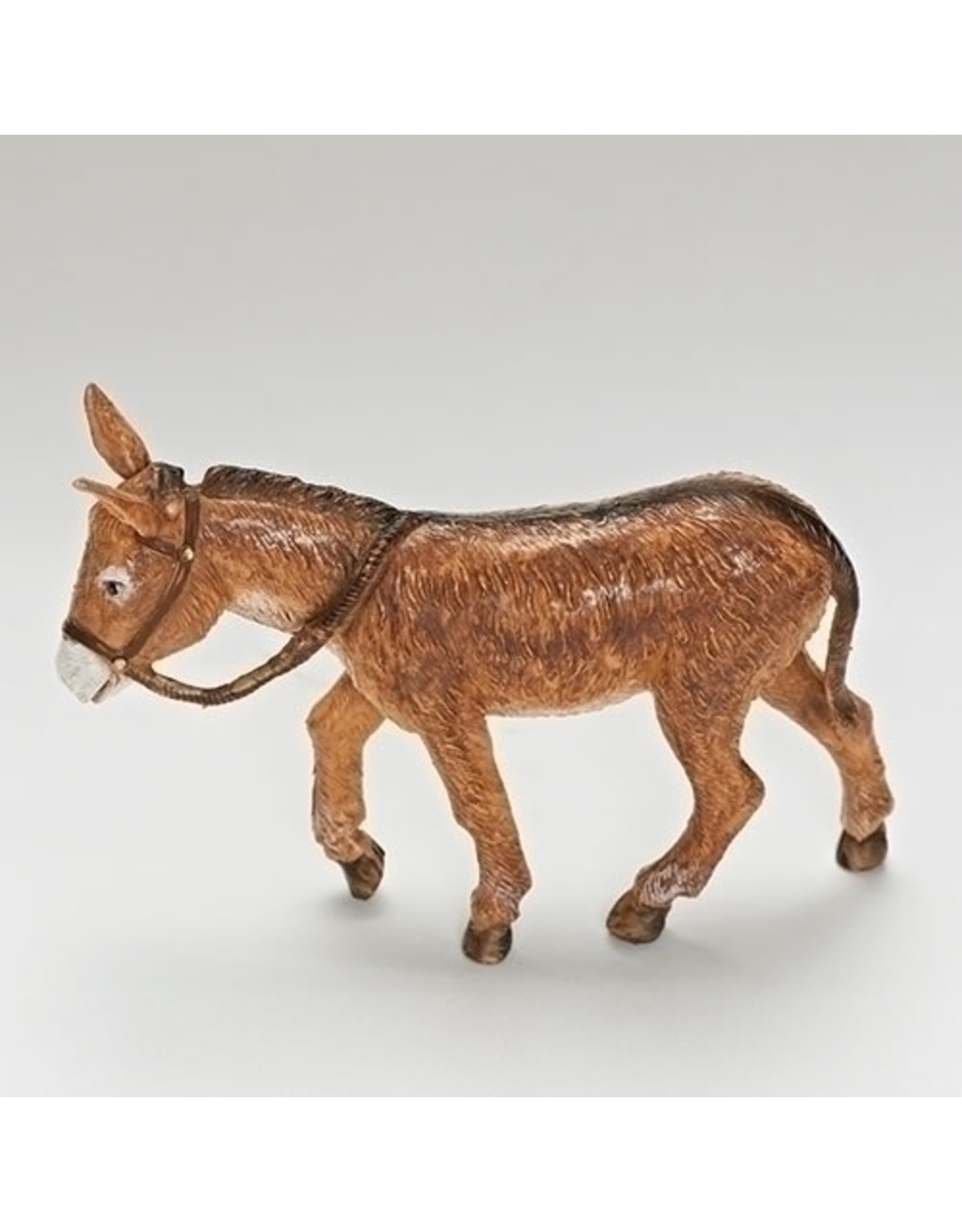 Fontanini - Standing Donkey with Cross Hair (5" Scale)
